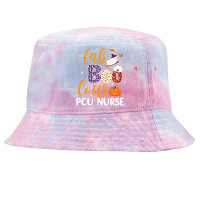 Fabulous Nurse Costume Faboolous Pcu Nurse Boo Crew Gift Tie-Dyed Bucket Hat