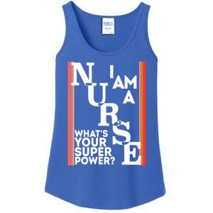 Funny Nurse Cool Nurse Superpower Sarcastic Nurse Graduation Great Gift Ladies Essential Tank