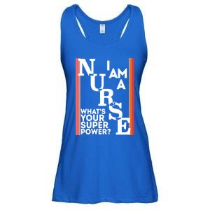 Funny Nurse Cool Nurse Superpower Sarcastic Nurse Graduation Great Gift Ladies Essential Flowy Tank