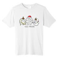 Fleece Navidad Christmas Lights Sheeps Tall Fusion ChromaSoft Performance T-Shirt