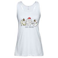 Fleece Navidad Christmas Lights Sheeps Ladies Essential Flowy Tank