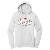 Fleece Navidad Christmas Lights Sheeps Women's Pullover Hoodie