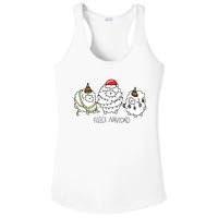 Fleece Navidad Christmas Lights Sheeps Ladies PosiCharge Competitor Racerback Tank