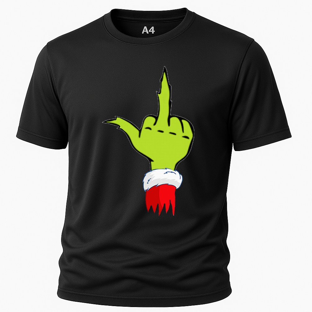 Funny & Naughty Christmas Top Adult Humor Anti Christmas Cooling Performance Crew T-Shirt