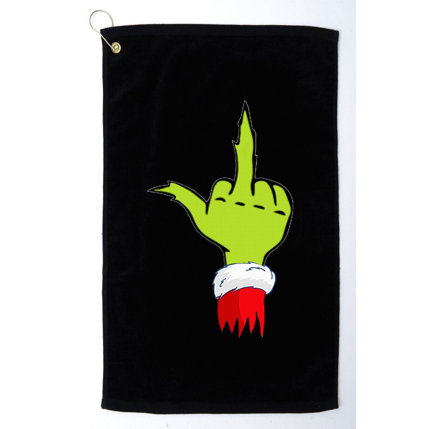 Funny & Naughty Christmas Top Adult Humor Anti Christmas Golf Towel