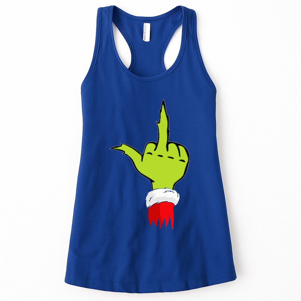 Funny & Naughty Christmas Top Adult Humor Anti Christmas Womens Tank Top