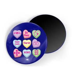 Funny Nurse Conversation Hearts Valentines Day Meaningful Gift Magnet