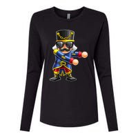 Flossing Nutcracker Christmas Floss Dance Nutcracker Gift Womens Cotton Relaxed Long Sleeve T-Shirt