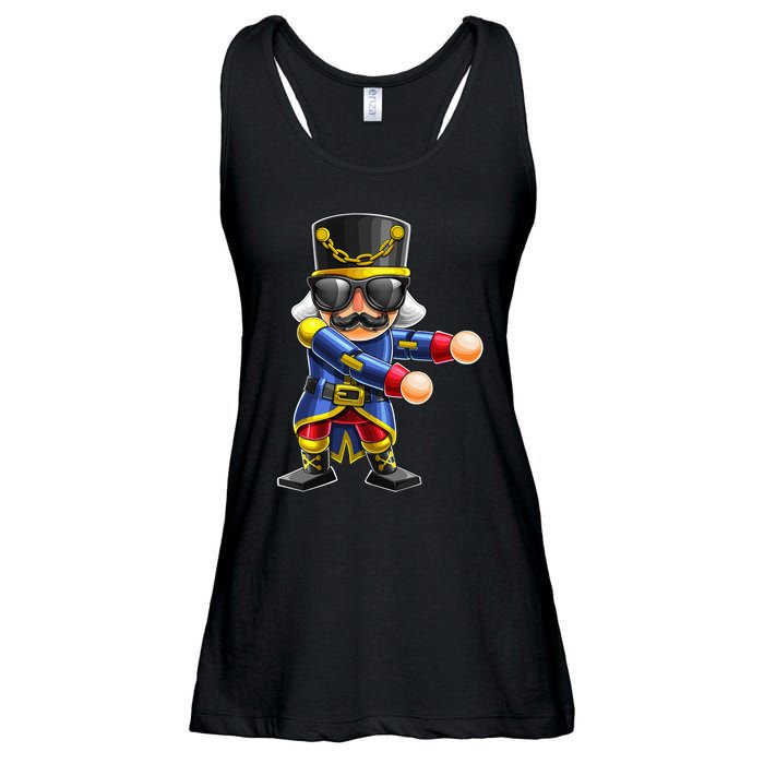 Flossing Nutcracker Christmas Floss Dance Nutcracker Gift Ladies Essential Flowy Tank