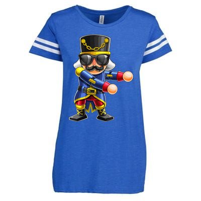 Flossing Nutcracker Christmas Floss Dance Nutcracker Gift Enza Ladies Jersey Football T-Shirt