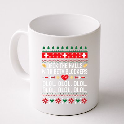 Funny Nurse Christmas Ugly Xmas Coffee Mug