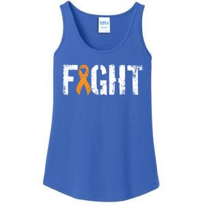 Fight Ney Cancer Funny Gift Military Orange Awareness Ribbon Gift Ladies Essential Tank