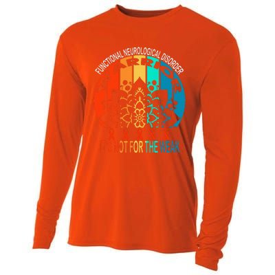 Functional Neurological Disorder Warrior Fnd Awareness Cooling Performance Long Sleeve Crew