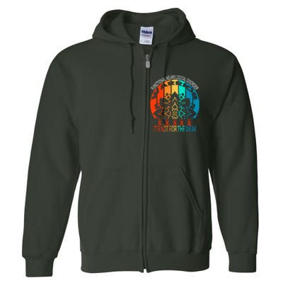 Functional Neurological Disorder Warrior Fnd Awareness Full Zip Hoodie