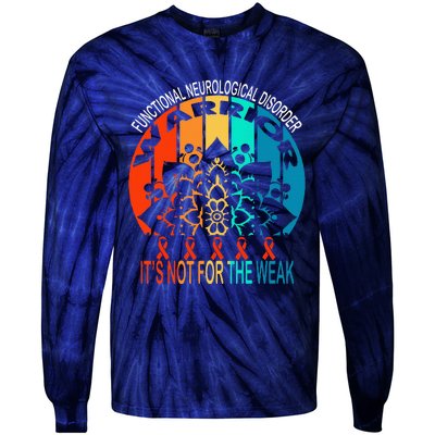 Functional Neurological Disorder Warrior Fnd Awareness Tie-Dye Long Sleeve Shirt