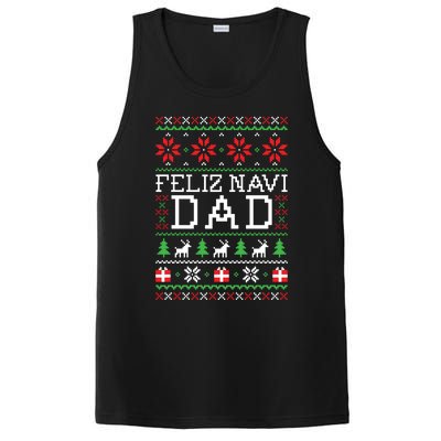 Feliz Navi Dad Ugly Christmas Gift PosiCharge Competitor Tank