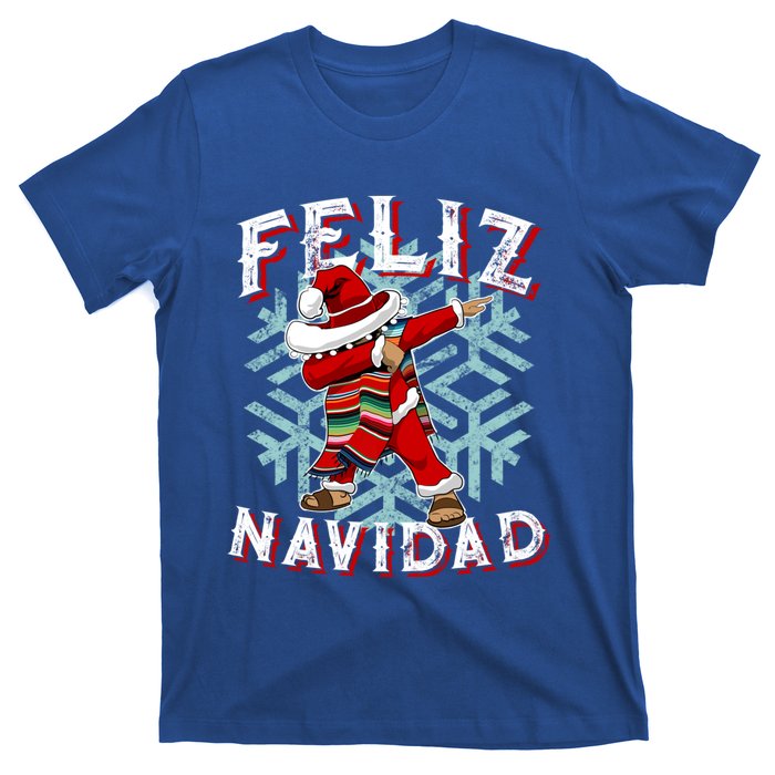 Feliz Navidad Dabbing Christmas Sombrero Great Gift T-Shirt