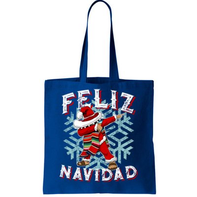 Feliz Navidad Dabbing Christmas Sombrero Great Gift Tote Bag