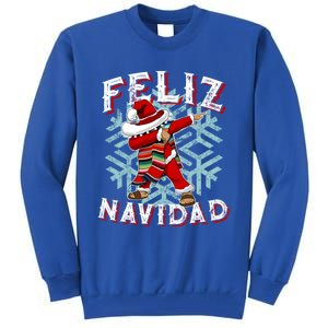 Feliz Navidad Dabbing Christmas Sombrero Great Gift Tall Sweatshirt