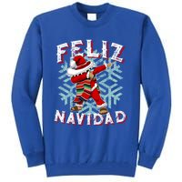 Feliz Navidad Dabbing Christmas Sombrero Great Gift Tall Sweatshirt