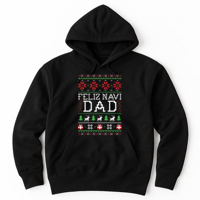 Feliz Navi Dad Ugly Christmas Hoodie