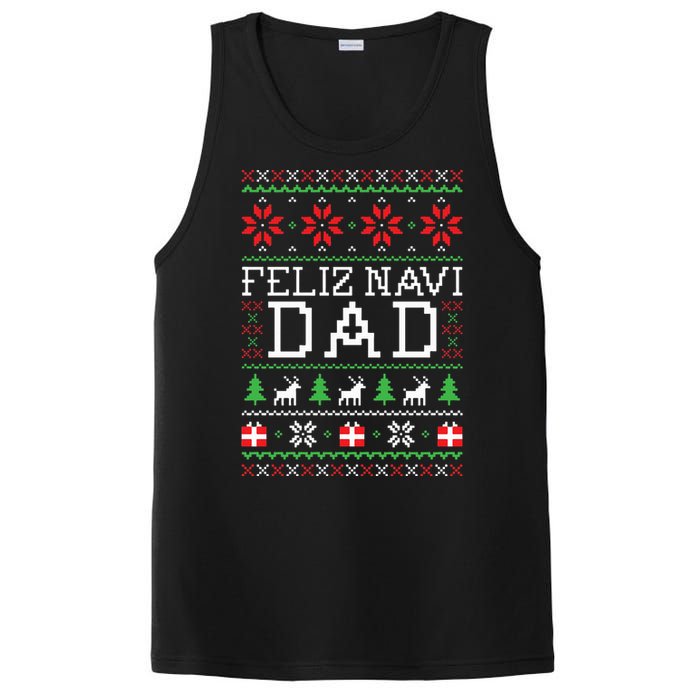 Feliz Navi Dad Ugly Christmas PosiCharge Competitor Tank