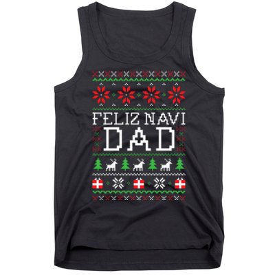 Feliz Navi Dad Ugly Christmas Tank Top