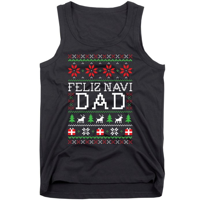 Feliz Navi Dad Ugly Christmas Tank Top