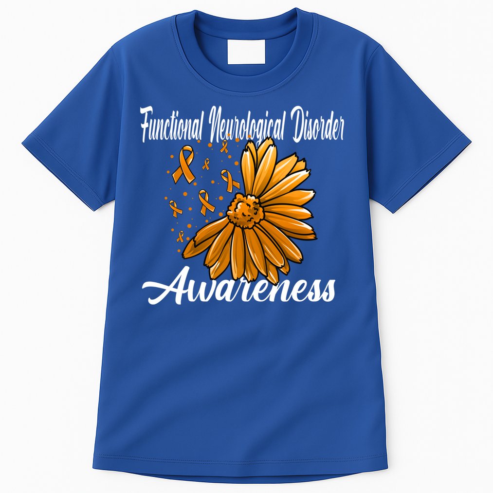 Functional Neurological Disorder Awareness Fnd Related Orang Gift Tall T-Shirt