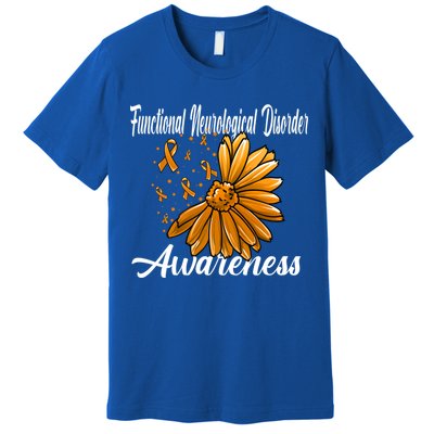 Functional Neurological Disorder Awareness Fnd Related Orang Gift Premium T-Shirt