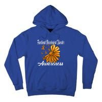 Functional Neurological Disorder Awareness Fnd Related Orang Gift Tall Hoodie