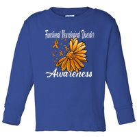 Functional Neurological Disorder Awareness Fnd Related Orang Gift Toddler Long Sleeve Shirt