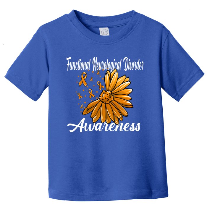 Functional Neurological Disorder Awareness Fnd Related Orang Gift Toddler T-Shirt