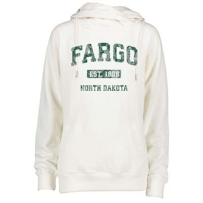 Fargo North Dakota Nd Womens Funnel Neck Pullover Hood