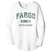 Fargo North Dakota Nd Women's Perfect Tri Tunic Long Sleeve Shirt