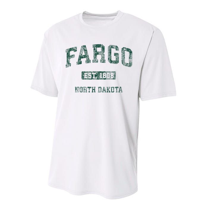 Fargo North Dakota Nd Performance Sprint T-Shirt