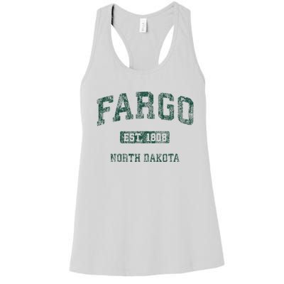 Fargo North Dakota Nd Women's Racerback Tank