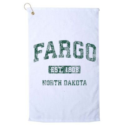 Fargo North Dakota Nd Platinum Collection Golf Towel