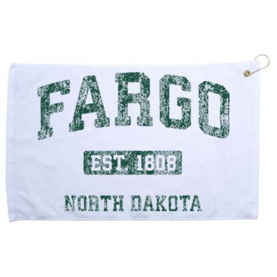 Fargo North Dakota Nd Grommeted Golf Towel