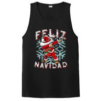 Feliz Navidad Dabbing Christmas Sombrero PosiCharge Competitor Tank