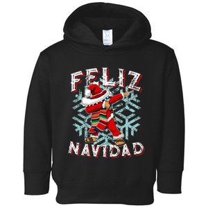 Feliz Navidad Dabbing Christmas Sombrero Toddler Hoodie