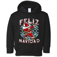 Feliz Navidad Dabbing Christmas Sombrero Toddler Hoodie