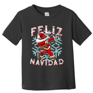 Feliz Navidad Dabbing Christmas Sombrero Toddler T-Shirt