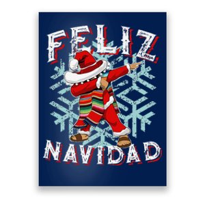 Feliz Navidad Dabbing Christmas Sombrero Poster