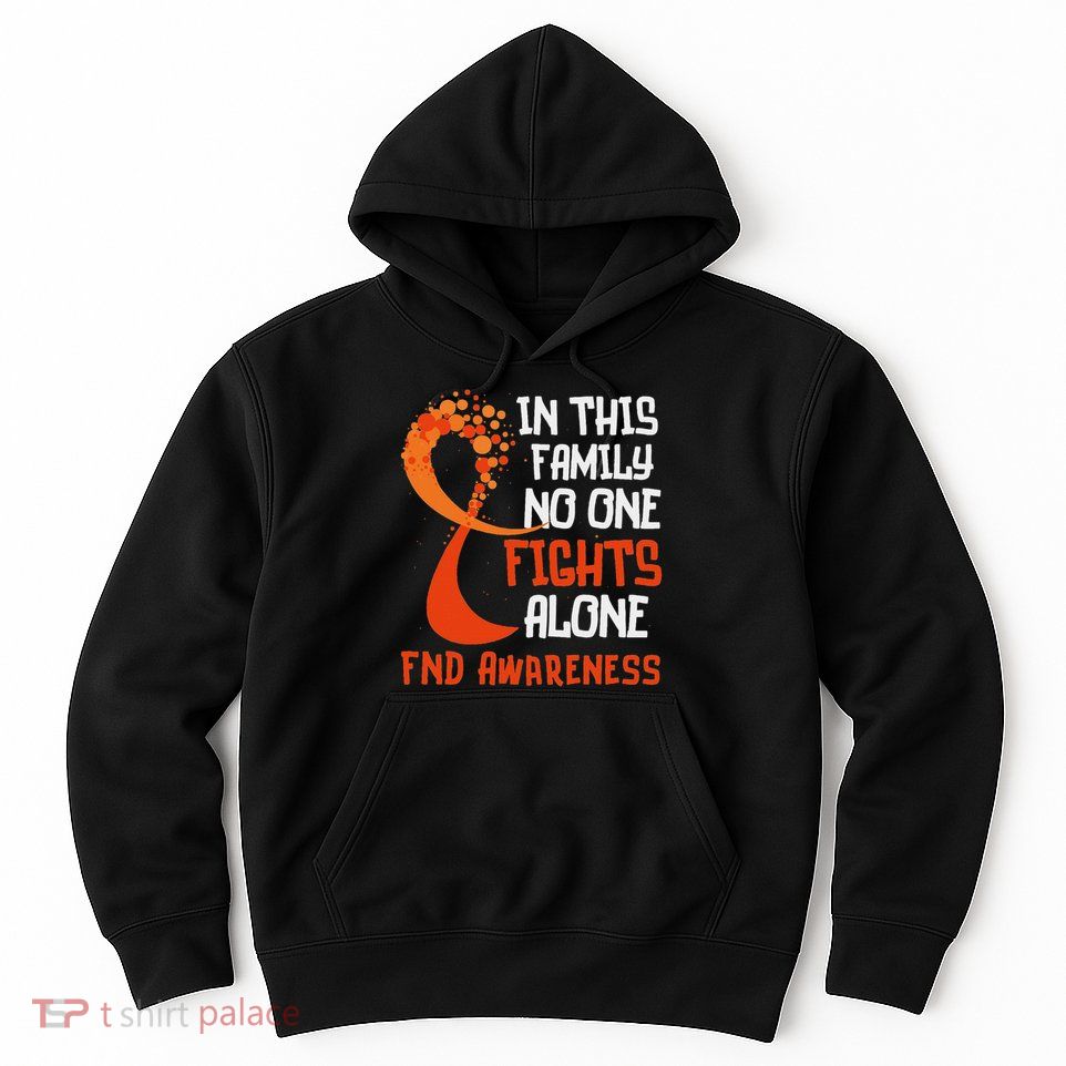 Functional Neurological Disorder Awareness Fnd Ribbon Family Hoodie