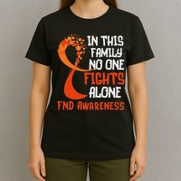 Functional Neurological Disorder Awareness Fnd Ribbon Family T-Shirt