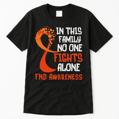 Functional Neurological Disorder Awareness Fnd Ribbon Family Tall T-Shirt