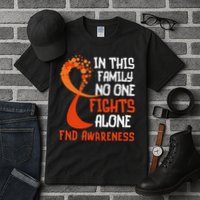 Functional Neurological Disorder Awareness Fnd Ribbon Family Tall T-Shirt
