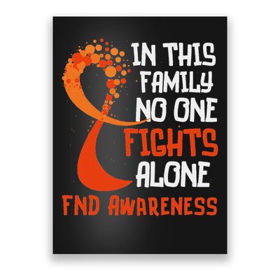 Functional Neurological Disorder Awareness Fnd Ribbon Family Poster