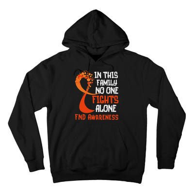 Functional Neurological Disorder Awareness Fnd Ribbon Family Tall Hoodie